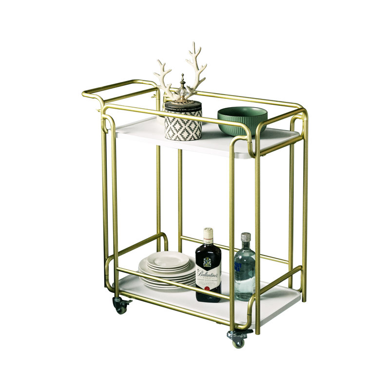 Mercer41 Hosanna Bar Cart Wayfair